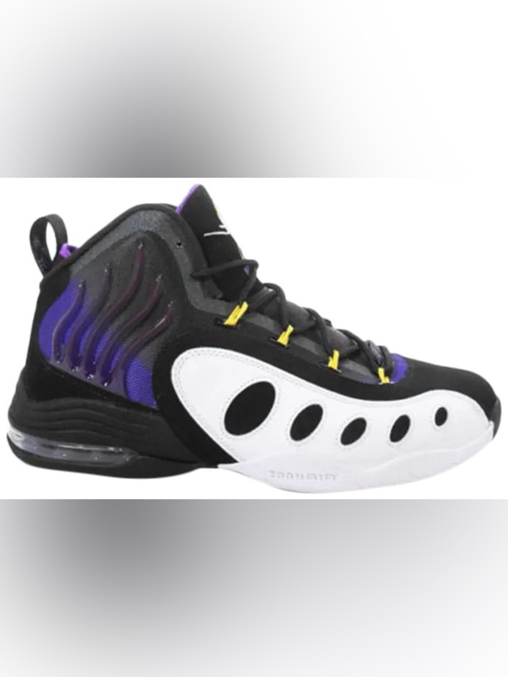 Nike Sonic Flight Venom Gary Payton Black Purple GP20 Men’s US 11 Sneakers Shoes - Picture 3 of 14